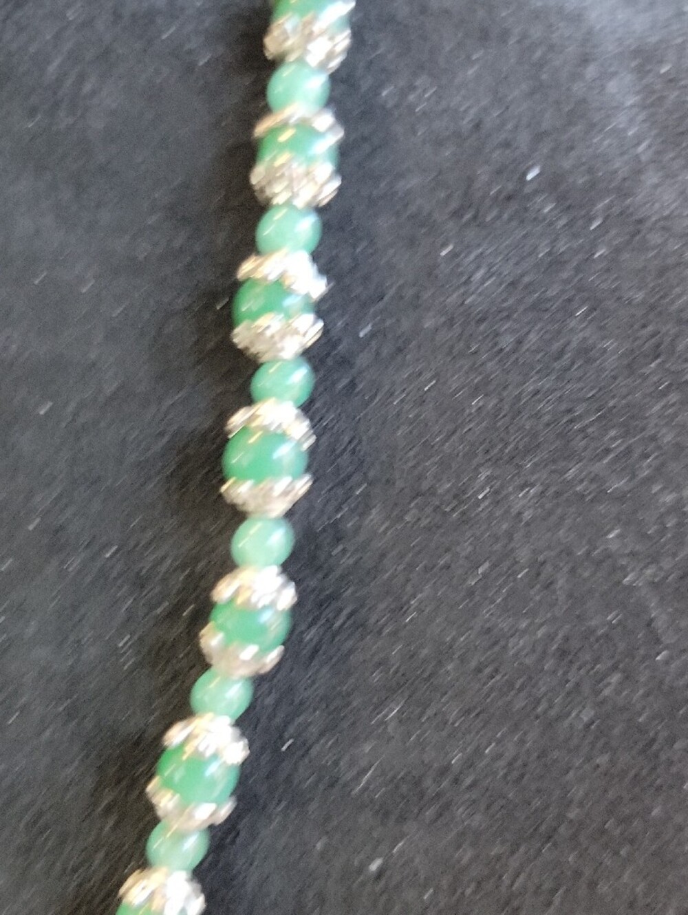 Vintage Jade Necklace - Picture 4 of 7